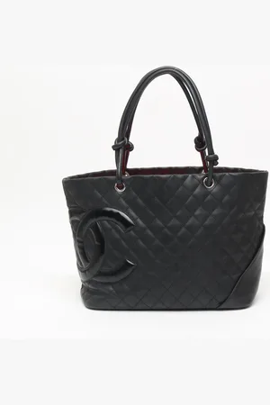 CHANEL Cc Cambon Tote Bag