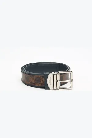 LOUIS VUITTON Damier Ebene Belt