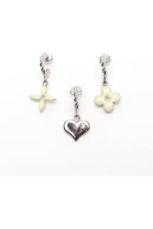 LOUIS VUITTON 3 Blooming Hoop Earrings
