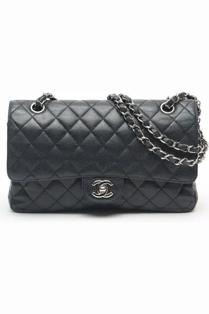 CHANEL Classic Caviar Medium Double Flap Bag