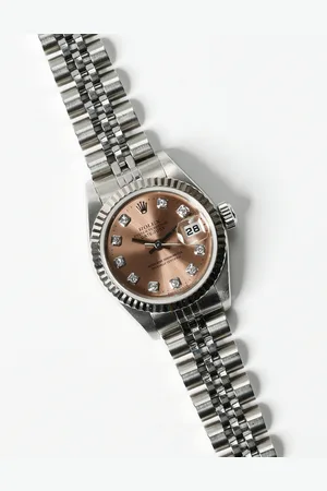 Rolex Lady-Datejust 26mm Ref 79174 Diamond Dial Watch