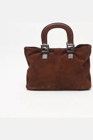 Fendi Suede Ff Handbag
