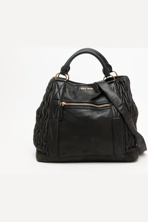 Miu Miu Matelasse Tote Bag