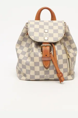 LOUIS VUITTON Damier Azur Sperone Bb Backpack