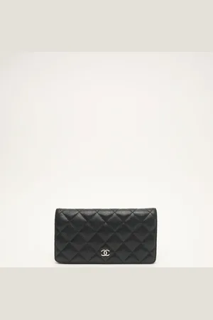 CHANEL Lambskin Long Wallet