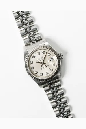 Rolex Lady-Datejust 26mm Ref 69174 Diamond Dial Watch