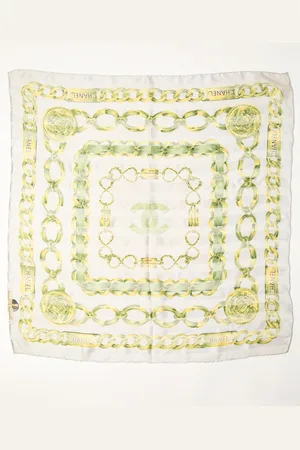 CHANEL 31 Rue Cambon Silk Scarf