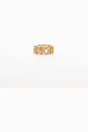 Dior Rhinestone Ring
