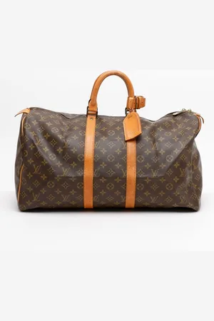 LOUIS VUITTON Monogram Keepall 50 Weekend Bag
