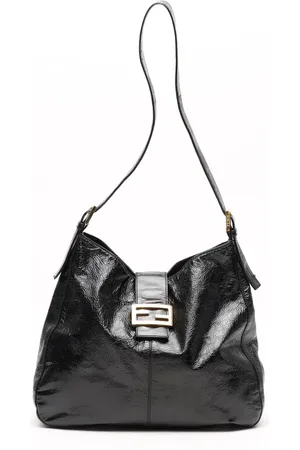 Fendi Patent FF Shoulder Bag