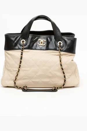 CHANEL Quilted In The Mix Shopping Tote