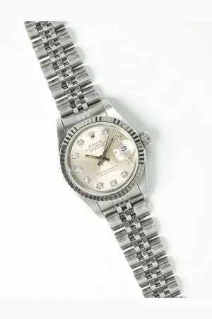 Rolex Lady-Datejust 26mm Ref 69174 Diamond Dial Watch