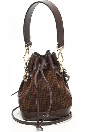 Fendi Mon Tresor FF Motif Bucket Bag