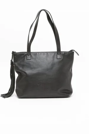 CHANEL CC Tassel Tote Bag