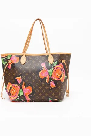 LOUIS VUITTON Stephen Sprouse Monogram Rose Neverfull MM Tote Bag