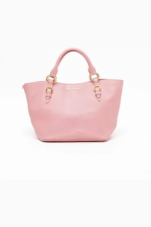 Miu Miu Madras Tote Bag