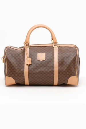Céline Macadam Boston Bag