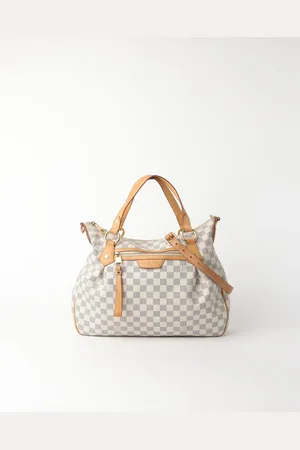 LOUIS VUITTON Damier Azur Evora Mm Shoulder Bag
