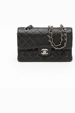 CHANEL Classic Caviar Small Double Flap Bag