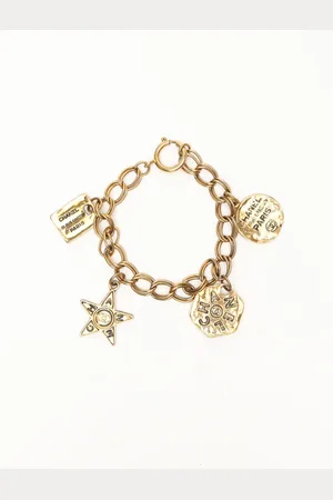 CHANEL Vintage Charm Bracelet