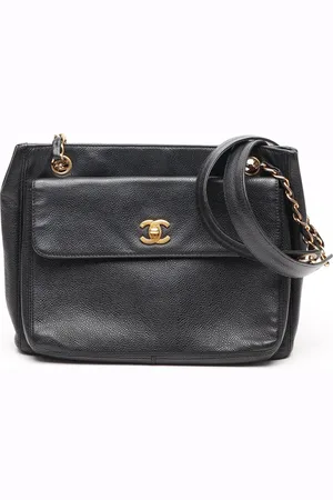 CHANEL CC Caviar Chain Bag