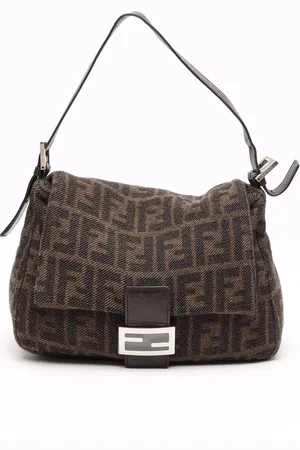Fendi Zucca Cashmere Mamma Bag