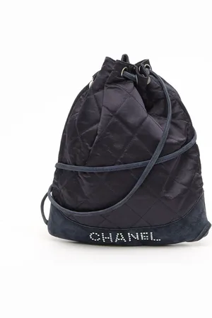 CHANEL Satin Matelasse Backpack