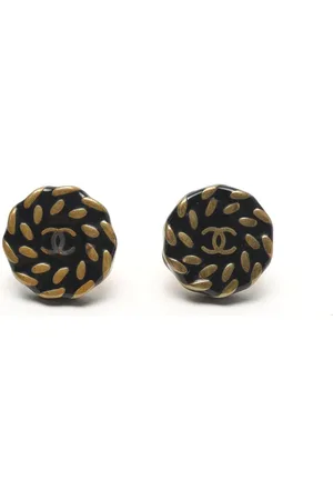 CHANEL Coco Mark Clip-on Earrings