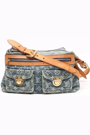 LOUIS VUITTON Denim Buggy PM Bag