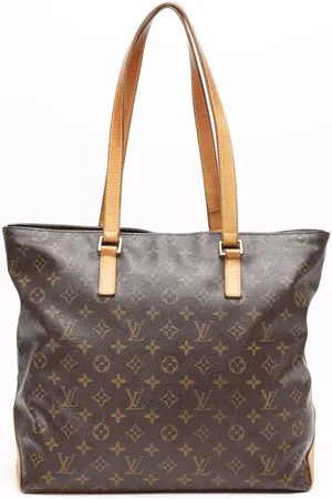 LOUIS VUITTON Monogram Cabas Mezzo Bag