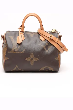 LOUIS VUITTON Monogram Giant Speedy 30 Reverse Bandoulière Bag