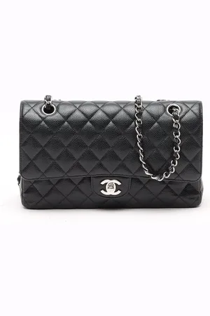 CHANEL Classic Caviar Medium Double flap Bag