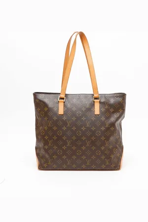 LOUIS VUITTON Monogram Cabas Mezzo Bag