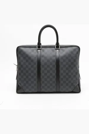 LOUIS VUITTON Damier Graphite Porte Documents Voyages Bag