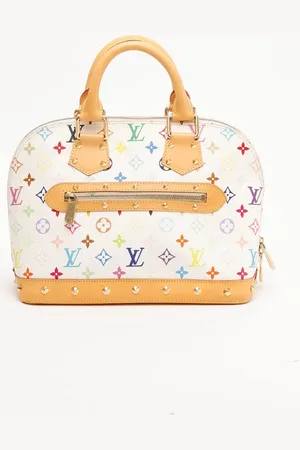LOUIS VUITTON Takashi Murakami Multicolor Monogram Alma PM Bag