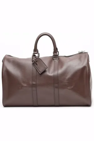 LOUIS VUITTON Keepall 45 Epi Mocha Weekend Bag