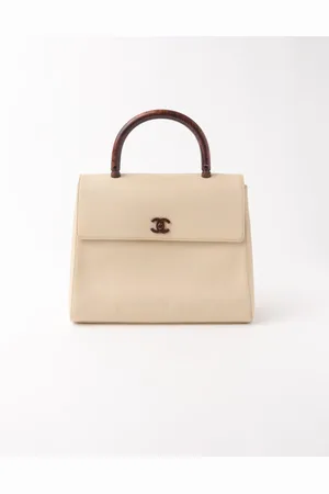 CHANEL Caviar Top Handle Bag