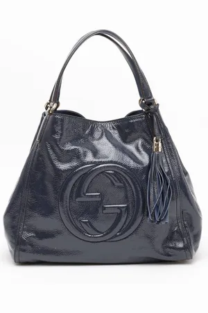 Gucci Patent Soho Tote Bag