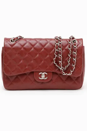 CHANEL Classic Caviar Jumbo Double Flap Bag