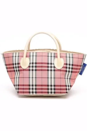 Burberry Nova Check Small Tote Bag