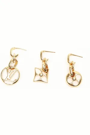 LOUIS VUITTON Blooming Hoop Earrings