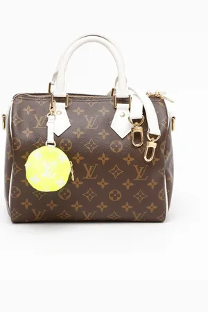 LOUIS VUITTON Monogram Speedy Match Bandoulière 25 Bag