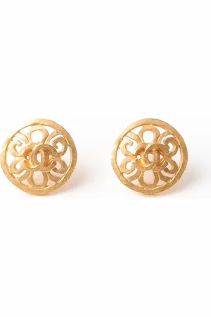 CHANEL Cc Clip-on Earrings