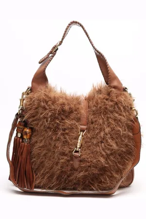 Gucci New Jackie Fur Bag