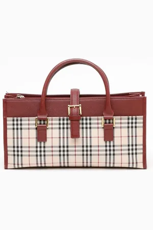 Burberry Nova Check Hobo Bag
