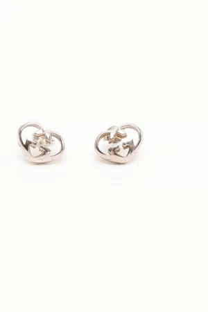 GOYARD Interlocking G Hearts Earrings