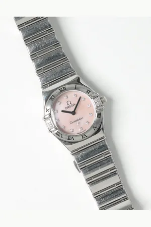 Omega Lady-Constellation 22mm Full Set Diamond Mother-of-Pearl Dial Watch