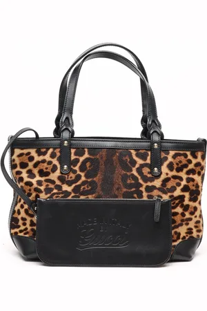 Prada Leopard Tote Bag