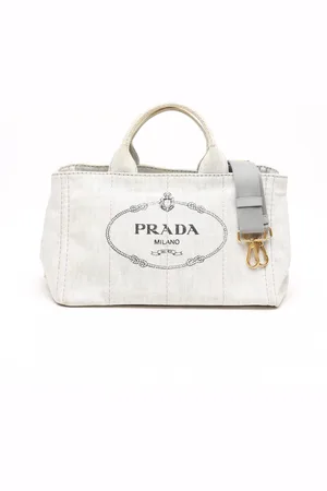Prada Medium Canapa Tote Bag