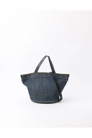 Prada Denim City Tote Bag